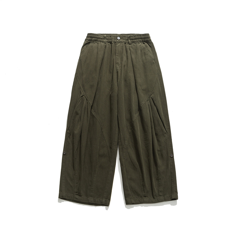 Japanische Retro Wide Leg Freizeithose Für Jungen Und Mädchen_voghion.com