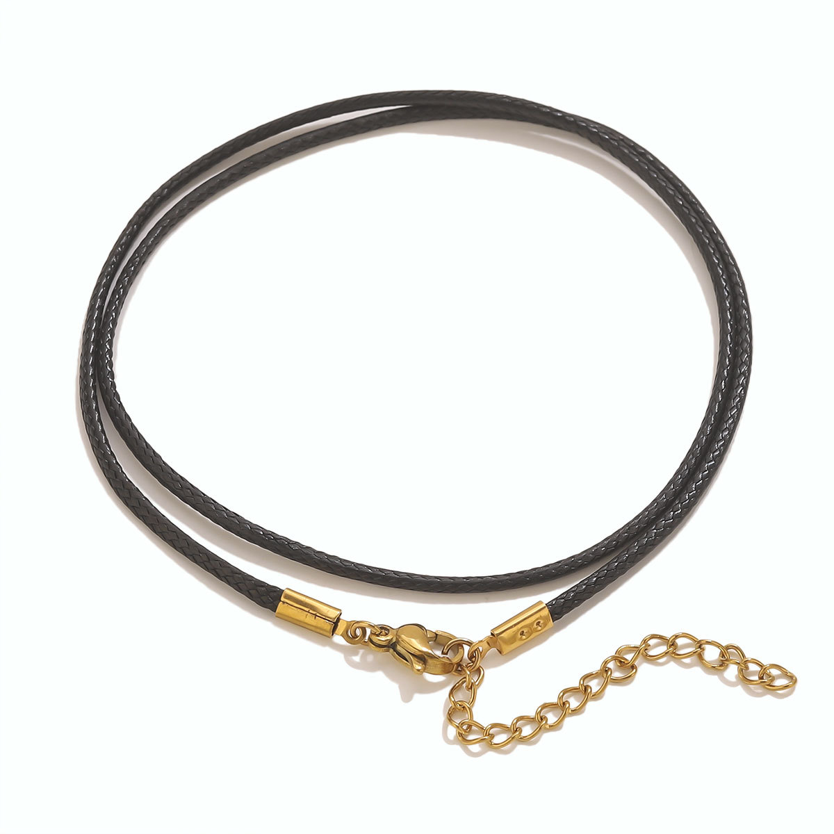 All Seasons Season Simple Style Style 5 PCS/Package 304 Stainless Steel Woven Chain Diameter 3mm Jewelry Accessories Chain Simple Style Geometric