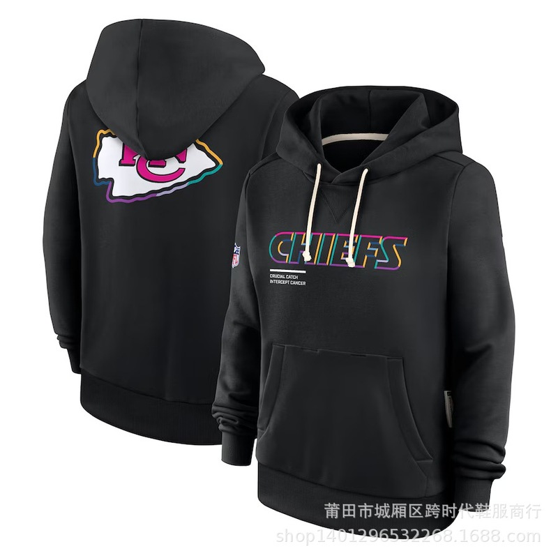 外贸2025新款NFL橄榄球男士连帽卫衣户外休闲运动连帽衫HOODIE 冬|undefined