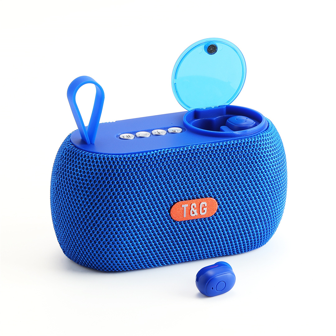 TG810 auriculares bluetooth al aire libre altavoces 2 en uno dos auriculares estereo FM computadora móvil mini estéreo universal