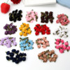 Hair band with bow contains rose flower-shaped, clothing, hair accessory, decorations, polyester, thin weaving