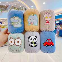 儿童袖套男童秋冬0-6岁宝宝婴幼儿套袖可爱卡通防污耐脏女孩护袖