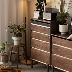 IYR7 5-Drawer Cabinet for Home|Bedroom Storage Cabinet 5-Drawer Wooden Storage Cabinet Side Cabinet Living Room Small