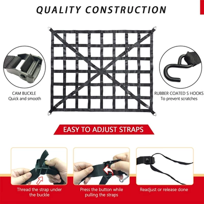 block modification cargo net cross-country: Trailer rope/net/strap