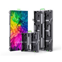屋外レンタル LED ディスプレイ フルカラー HD P2.9 ショッピング モール ステージ IP76 屋外防水 LED ディスプレイ