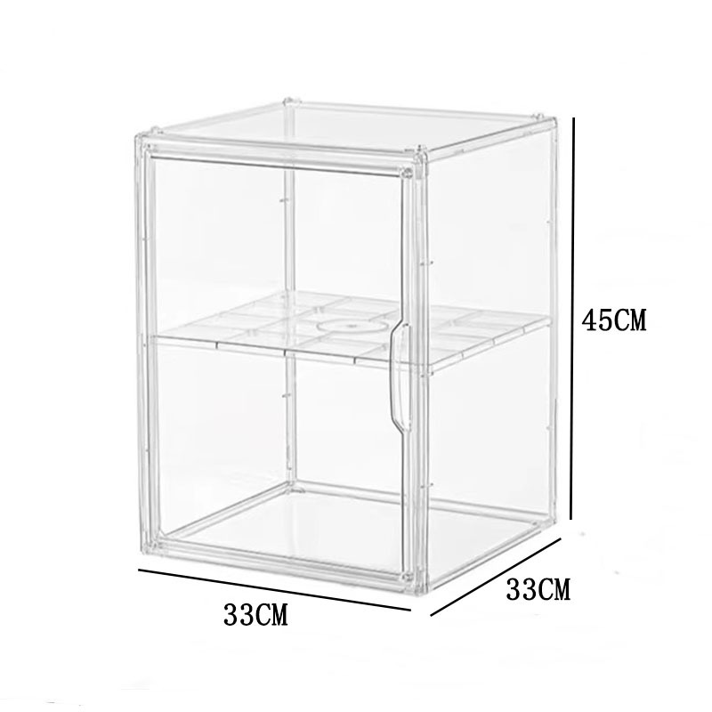 手作りディスプレイボックス人形収納ラック人形モデルバブルマートブラインドボックスアクリル透明ディスプレイキャビネット