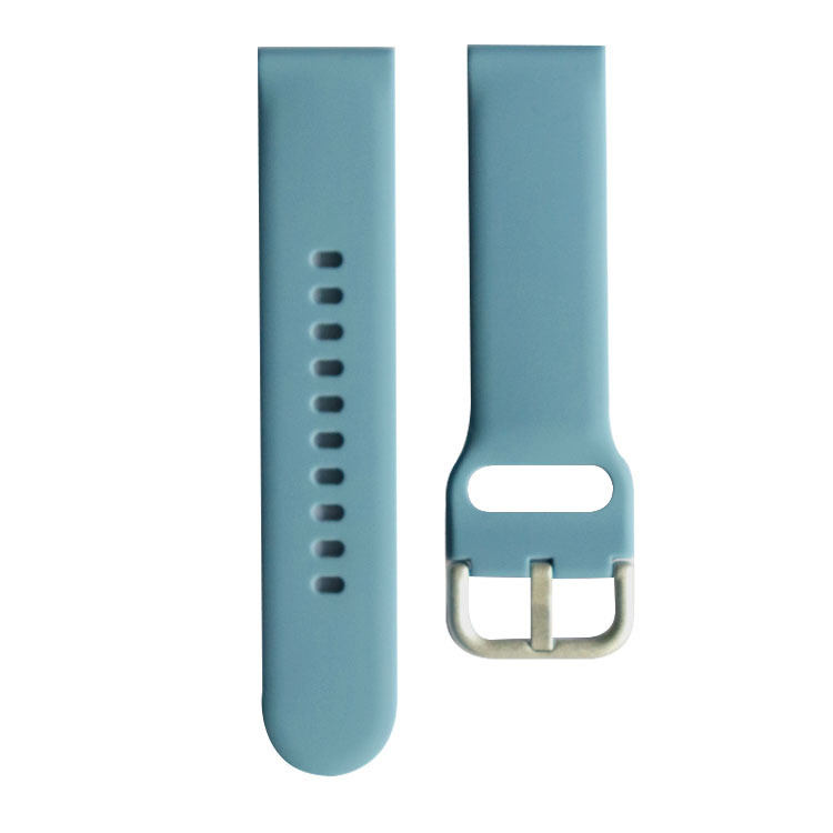 Para Samsung Galaxy reloj Active2 correa de silicona de color sólido 20/22mm correa universal en stock