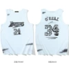 6061#Hand -painted Lakers O'Neal No. 34 vest
