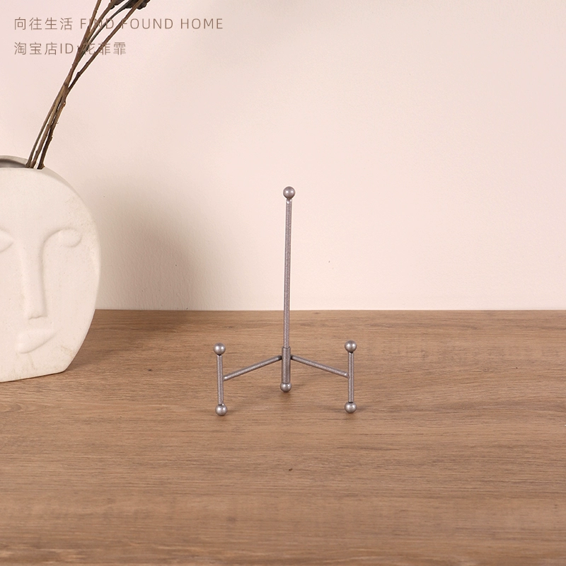 Original simplicity porcelain plate clock clock bracket trimming frame phase frame bracket plate square plate sitting shelf display rack