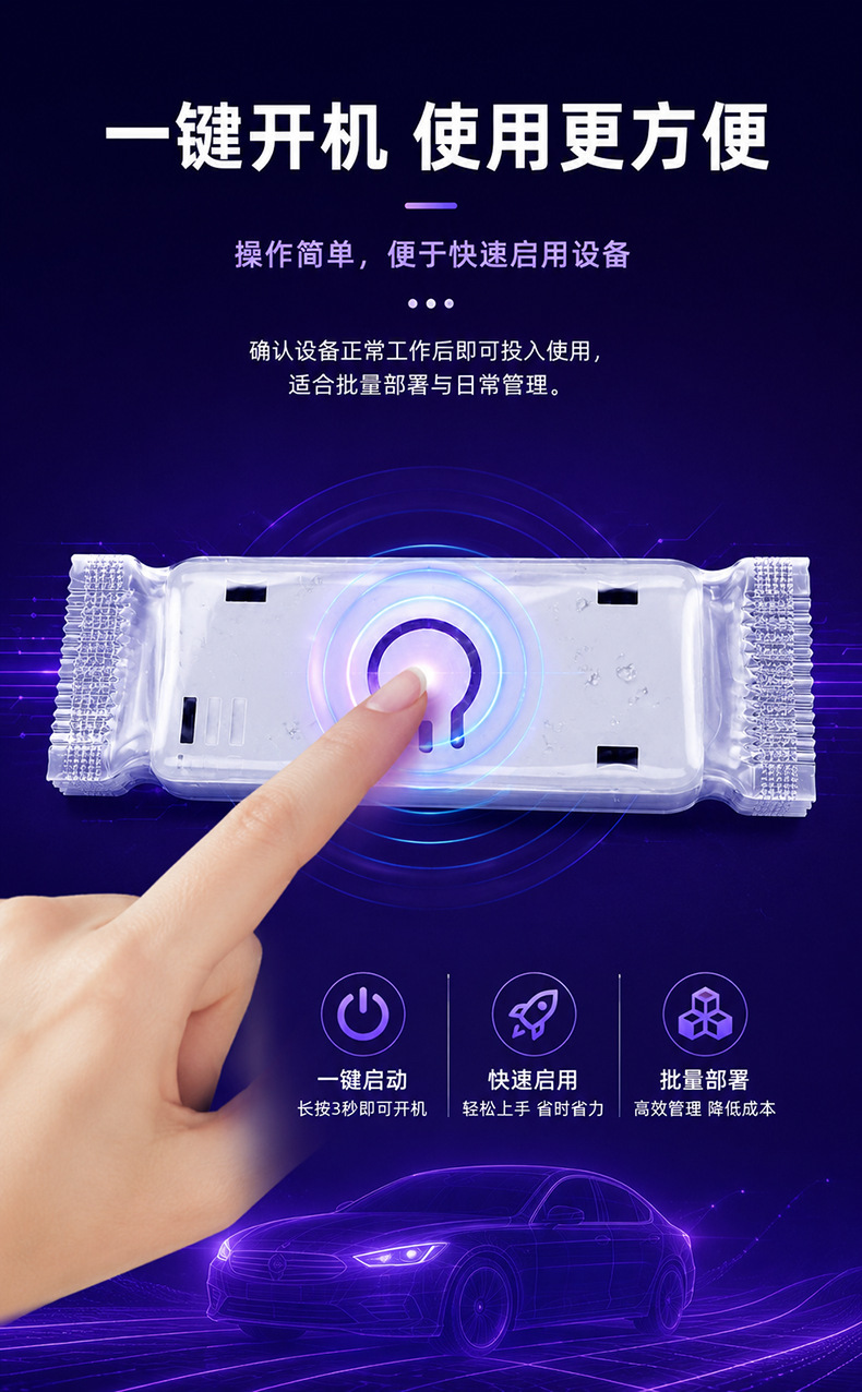 Waterproof GPS tracker with ultra-long standby time (2 years), 4G connectivity, suitable for automotive finance leasing, and designed to prevent loss of water tanks; features smart tracking and positi