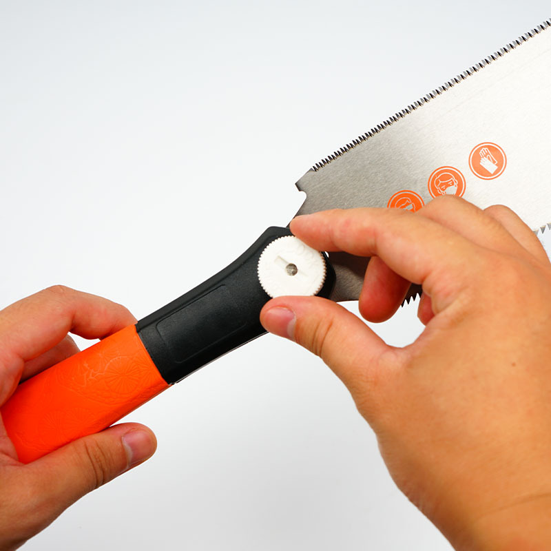 Qihong Japanese double-sided hand saw, woodworking saw, hand saw, hand saw, smooth cut saw, panel split saw, triple saw