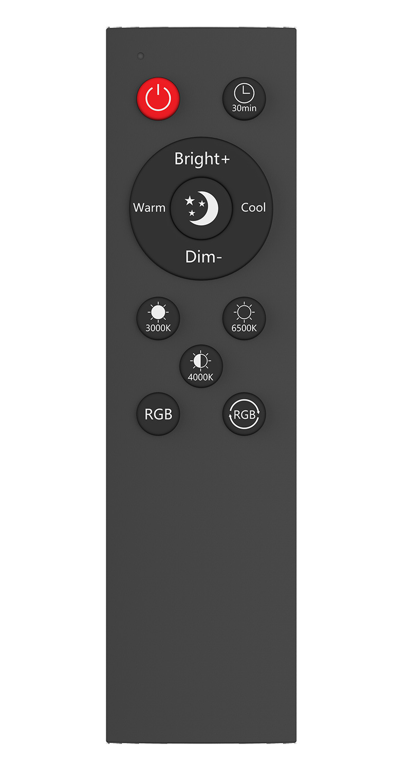 Smart WIFI Bombilla de modo dual atenuación y atenuación de color Música Rhythm Memory Control remoto Voz ALEX con lámpara de escritorio Lámpara de pie