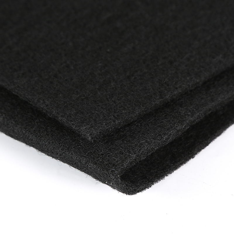 生产供应活性炭纤维棉过滤棉厚度2-20MM 活性炭海绵 活性炭无纺布