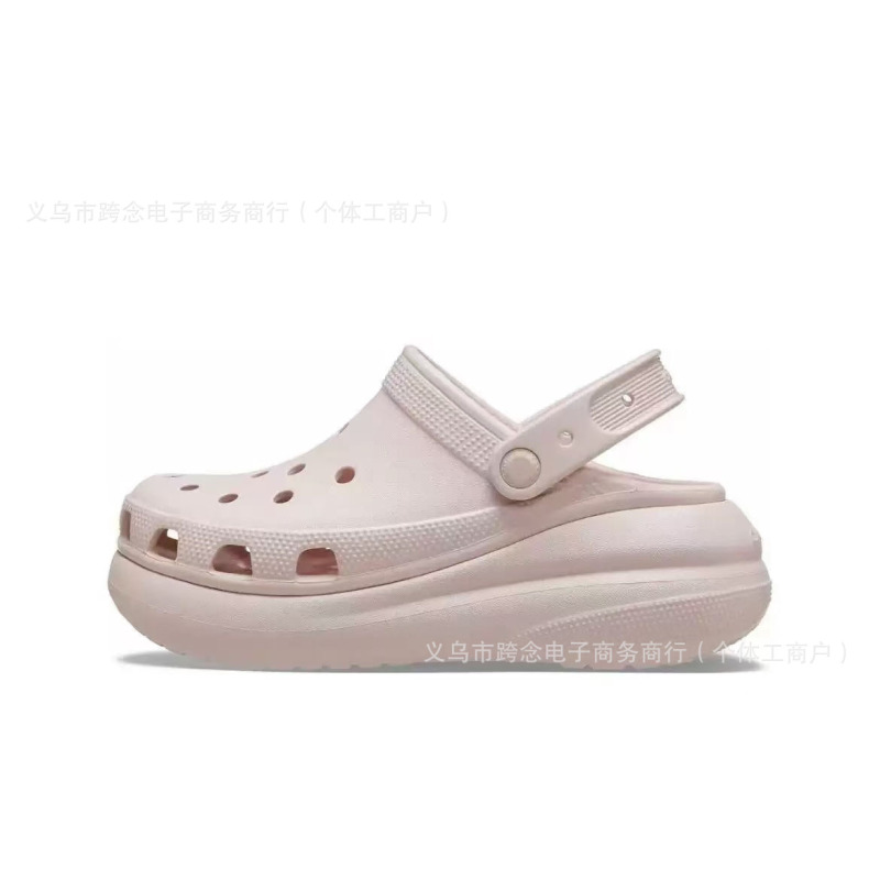 工場直販クロックス クロックス 新品 クラウドパフ レディースシューズ 厚底 サマービーチサンダル|undefined