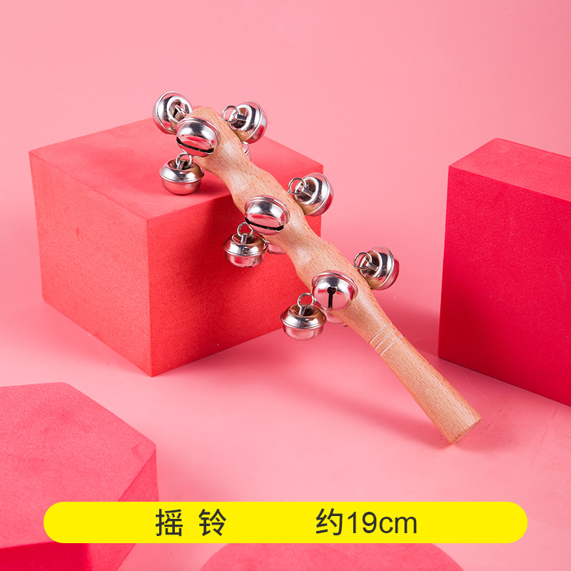 Kindergarten orff instrumento de percusión traje de registro juguete material didáctico tablero de sonido martillo de arena campana tambor triángulo hierro doble tubo de sonido