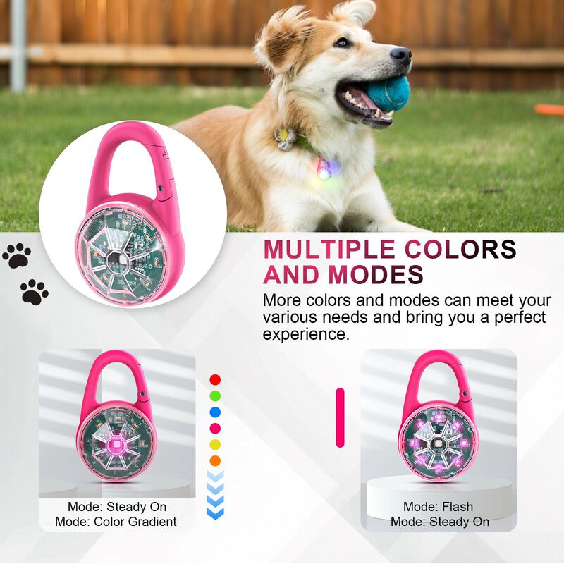 New Pet Luminous Pendant, Waterproof USB Charging, High-Brightness Dog Accessory, Multi-Color High Brightness, Anti-Lost Dog Light