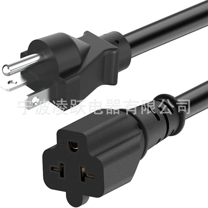 6 英尺 Nema 5-20P 延长线 12AWG Nema 5-20 重型延长线