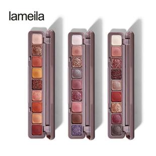 [Export/Cross-Border Lameila Only] Nine-Color Fingertip Glitter Pearlescent Matte Waterproof Keyboard Eye Shadow 3600