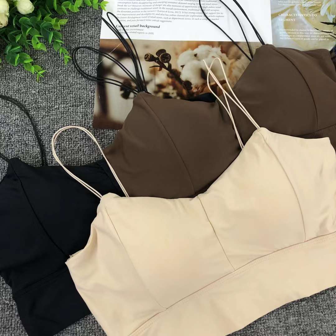 Nueva inconsútil alto elástico belleza de alta calidad las mujeres chaleco inalámbrico yoga sujetador ropa interior deportiva al por mayor