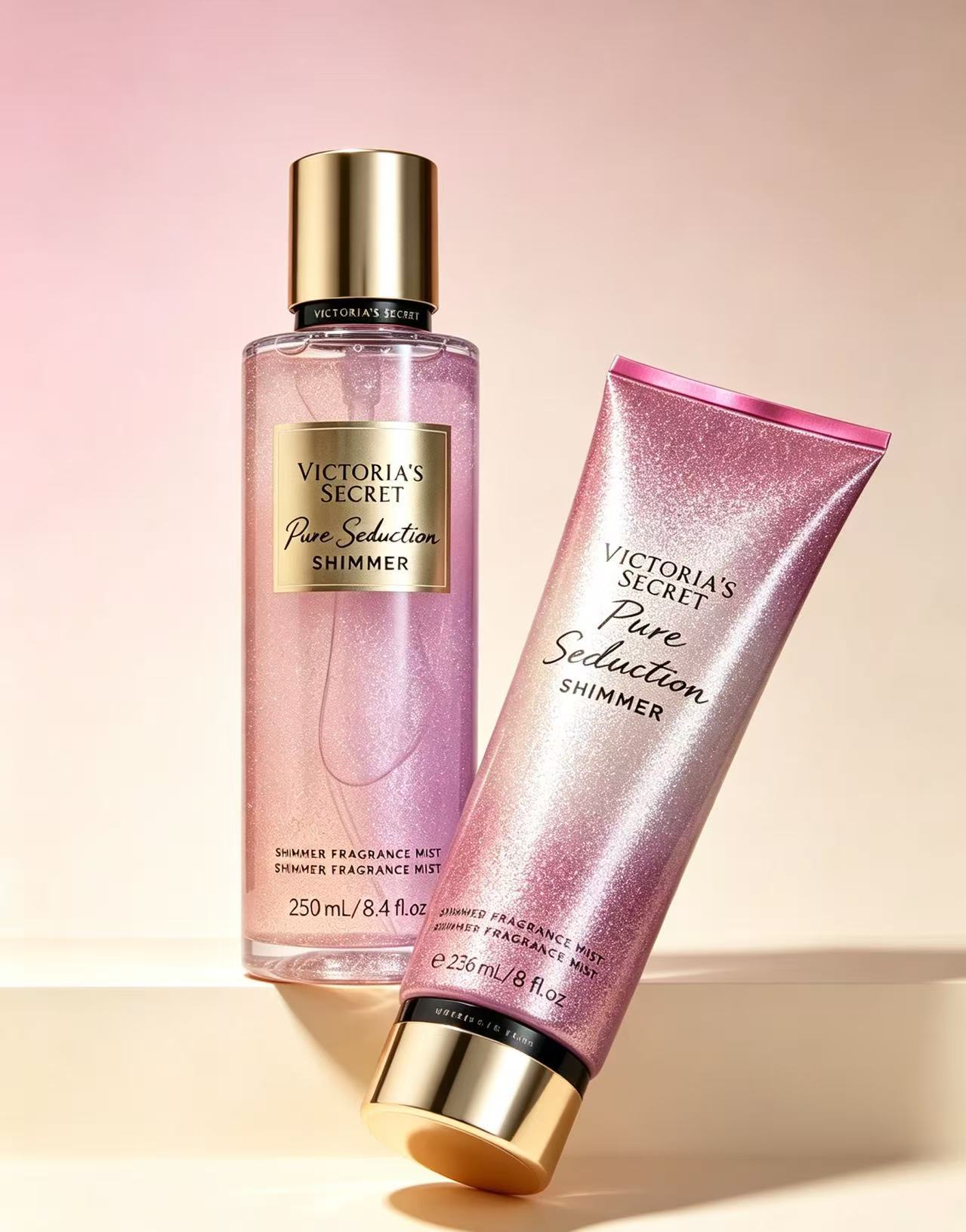 Set de Loción Corporal Perfumada e Hidratante 236ml+250ml de Larga Duración