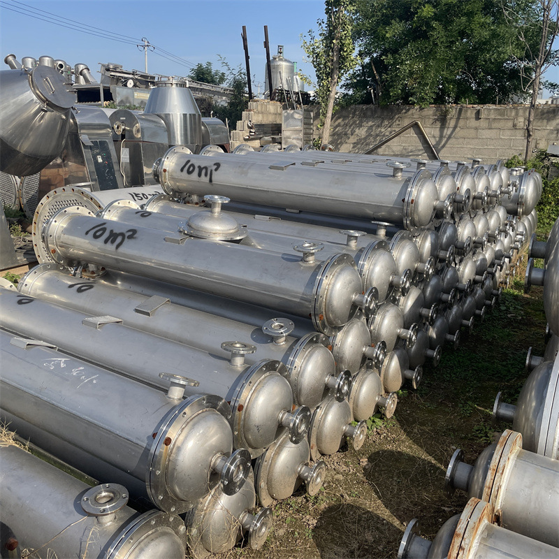 处理二手冷凝器  列管式真空换热设备  化工常压式换热设备