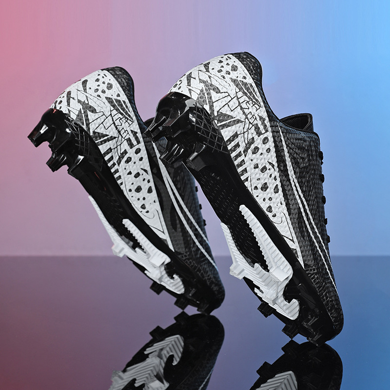 Nuevos zapatos de fútbol antideslizantes transfronterizos de clavos para adultos, zapatos de entrenamiento profesional para niños y niñas, zapatos deportivos juveniles bajos