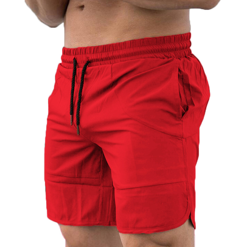 Outdoor Fitness Muscle Men's Shorts Casual 5/4 Breathable and Sweatwicking Shopee Beach Sports Pants_senzul.com