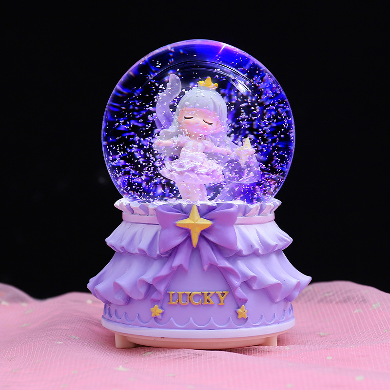 Cardcaptor Series Crystal Ball Music Box Cute Princess Ornaments Creative Gift Music Box Holiday Gift