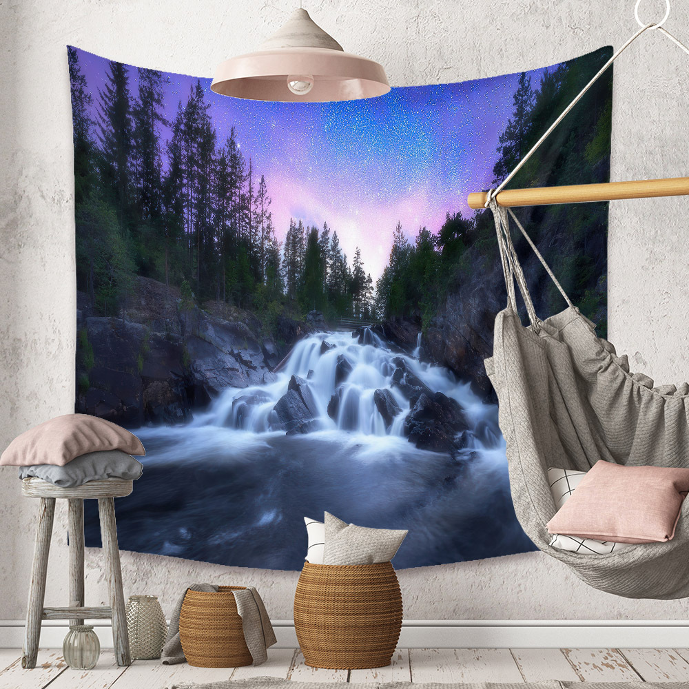 Fashion Landscape Wall Decoration Cloth Tapestry Wholesale Nihaojewelry display picture 238