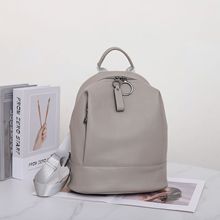 真皮女包时尚双肩包女头层牛皮自然摔大容量背包跨境出游旅行包袋