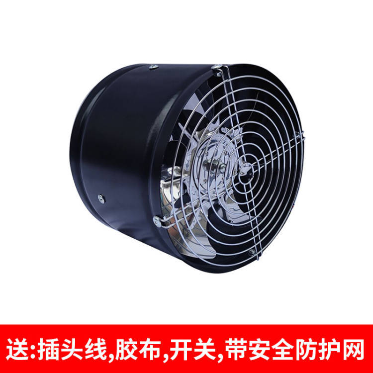 带网厨房油烟排气扇4寸6寸7寸8寸10寸12寸卫生间排风扇换气扇管道