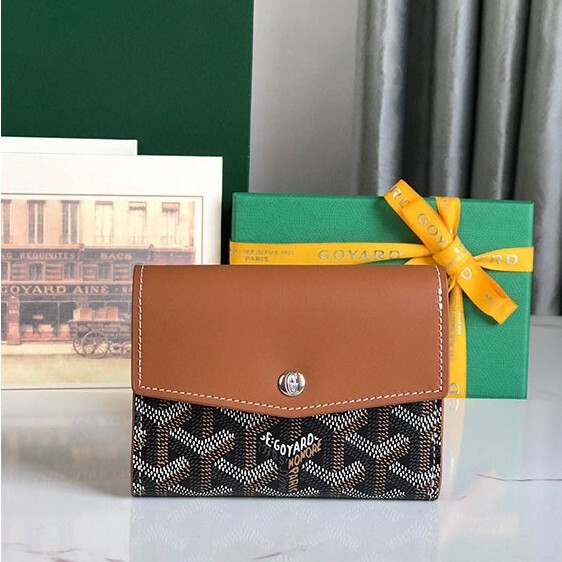 Goyard 70% off Coin Purse Zipper Short Wallet Snap Wallet Business Card Holder Storage Bag Id Holder Credit Card Holder Bag
