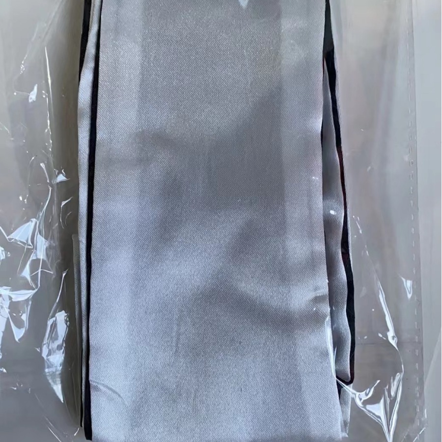 Cinta con los ojos vendados máscara de ojo seductora joyería prohibida sexy ojo que cubre la cinta de seda de doble cara coqueteo vinculante correa de mano