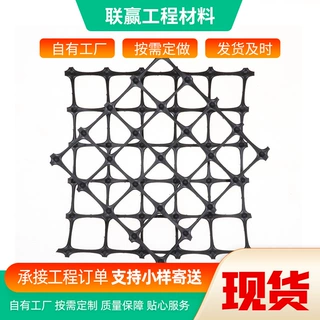 双向土工格栅路基加固40kn50kn工程道路基加筋聚丙烯双向土工格栅