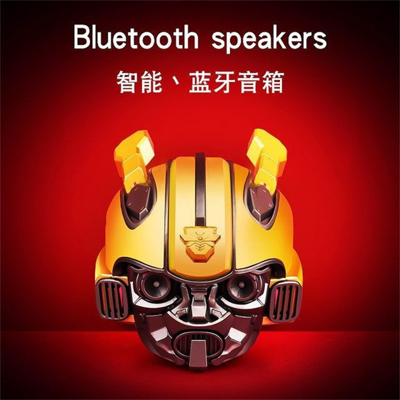 マーベル スパイダーマン アイアンマン ブラック・ホワイト・サムライ バンブルビー オプティマス・プライム Bluetoothスピーカー ワイヤレススピーカー ステレオ|undefined