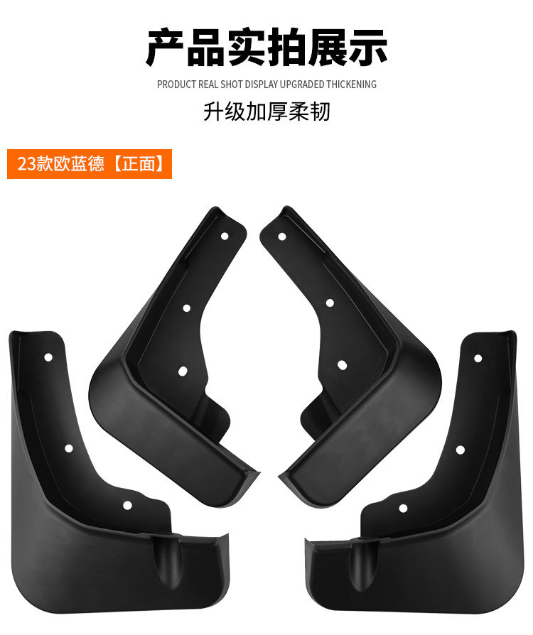 Suitable for Mitsubishi Outlander 2023-2026 Foreign Trade Cross-Border Car Tire Mudguard Cover