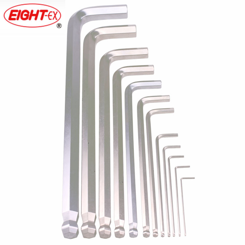 百利1.5/3毫米4mm/6/2/2.5/5/7号内六角扳手最小单支螺丝扳手进口