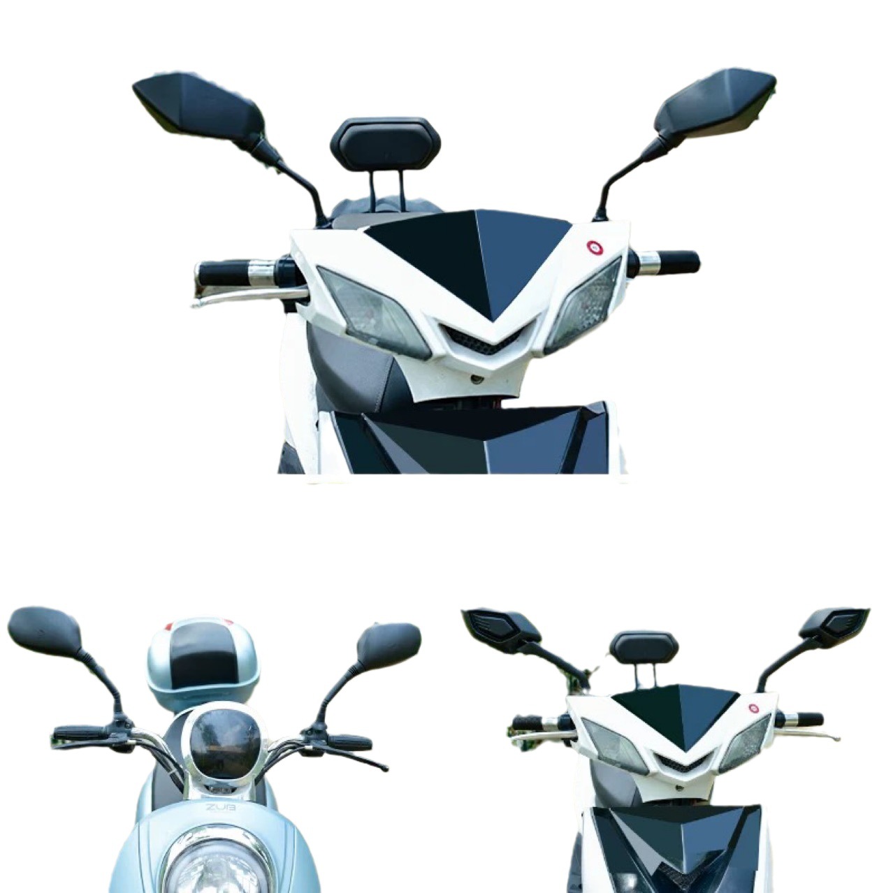 Espejo retrovisor de automóvil eléctrico, espejo retrovisor, vehículo de batería general, gran vista retrovisor, pedal de tranvía, espejo retrovisor, Sanxu Xiaoxiao