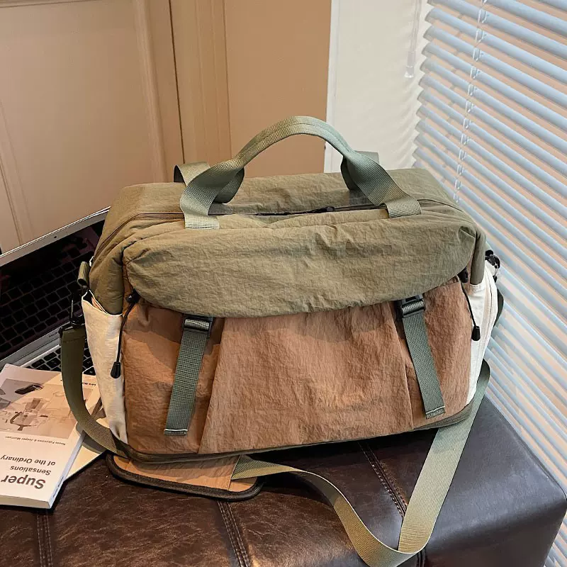 跨境新款旅行包包女干湿分离轻便外出旅行袋大容量运动瑜伽健身包