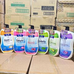 LA ライオンヘッドブランド シャワージェル 香水タイプ 持続性のある香り 桜 さわやか肌の若返り 家庭用大型ボトル シャワージェル