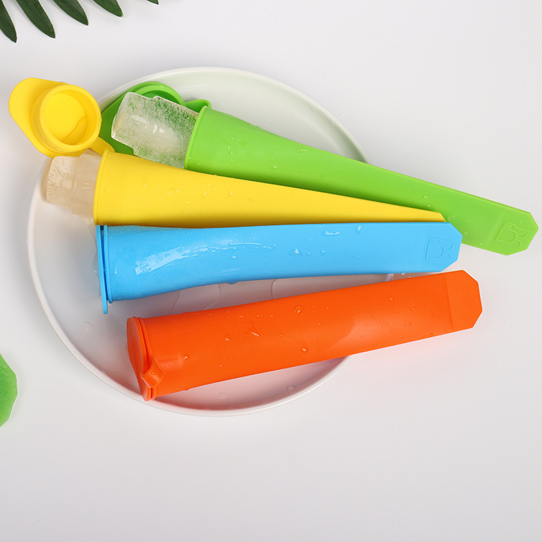 Molde para Paletas de Hielo de Silicona, Congelación Rápida y Fácil Desmoldeo, para Cocina