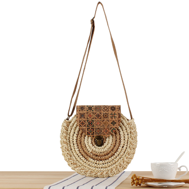 Ethnic fashionable woven shoulder bag