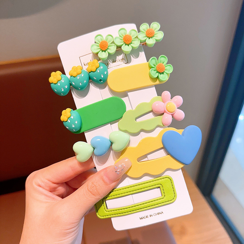 Princesa DE LOS NIÑOS Super Hada arco horquilla tela flor horquilla accesorios para el cabello no lastiman el pelo BB clip chica Bangs clip