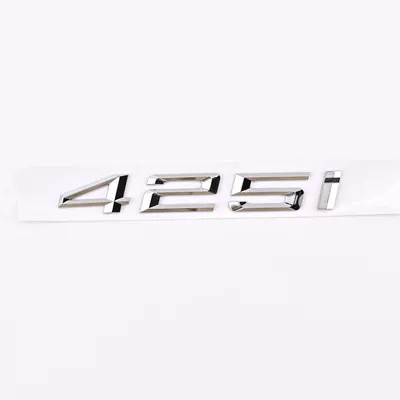 Old model BMW 420i car stickers, 425i lettering, 428i rear emblem, 435i displacement badge, 440i car emblem, modification (Car logo) - standard-13-19425i