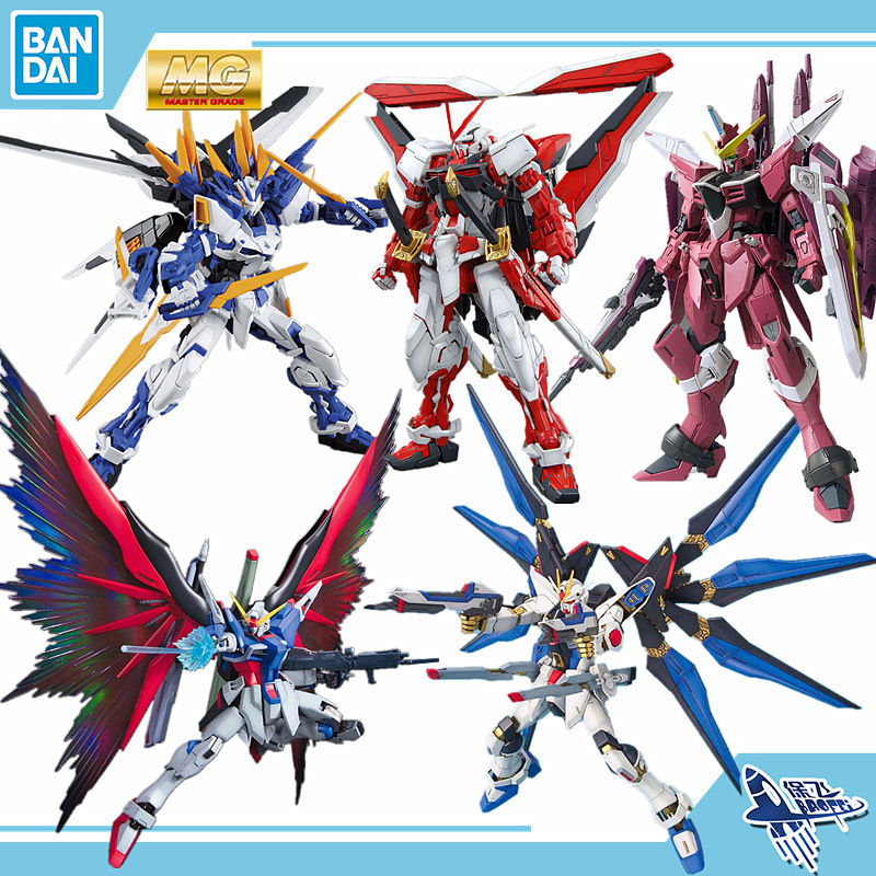 Gundam Assembly Kit Mg Seed Wing Zero Lightning Storm Destiny Freedom Blue Heresy Holy Shield Model