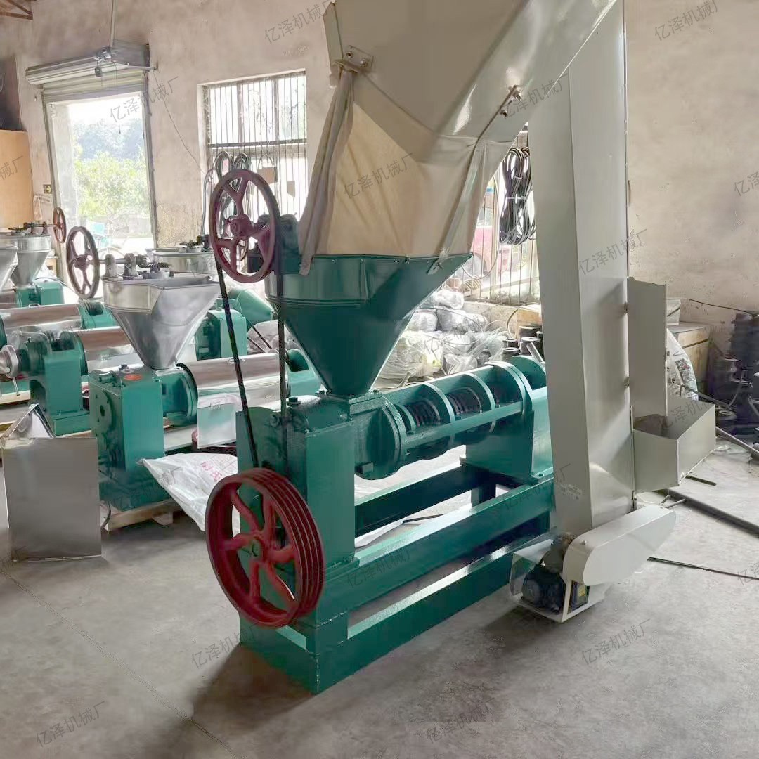 榨油机 商用中型菜籽全自动油坊花生核桃螺旋榨油机  100型榨油机