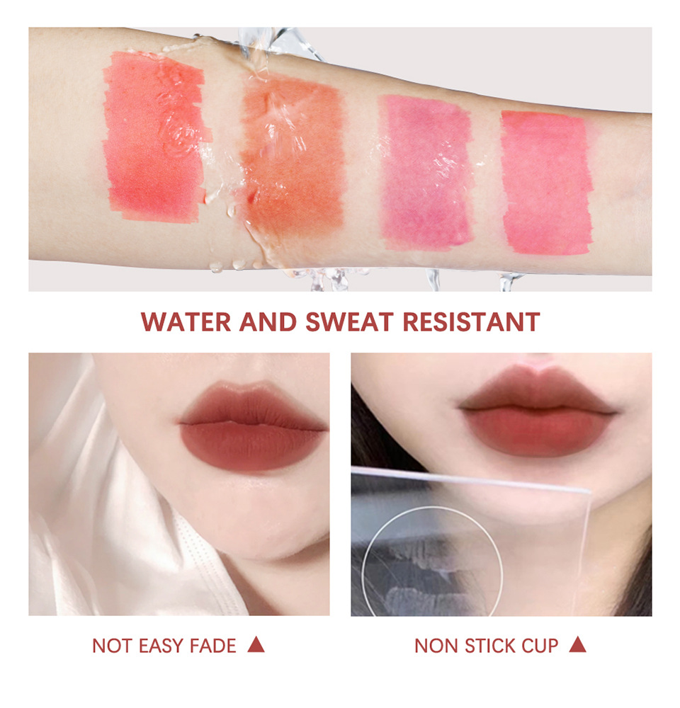 ibcccndc's new 3-pack pocket cotton swab lip gloss velvet matte portable cotton swab lipstick undefined
