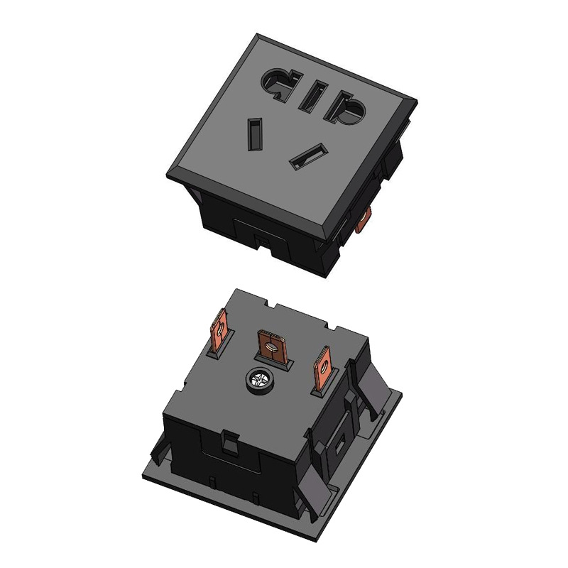 国标储能AC电源三脚插座 国家3C质量认证