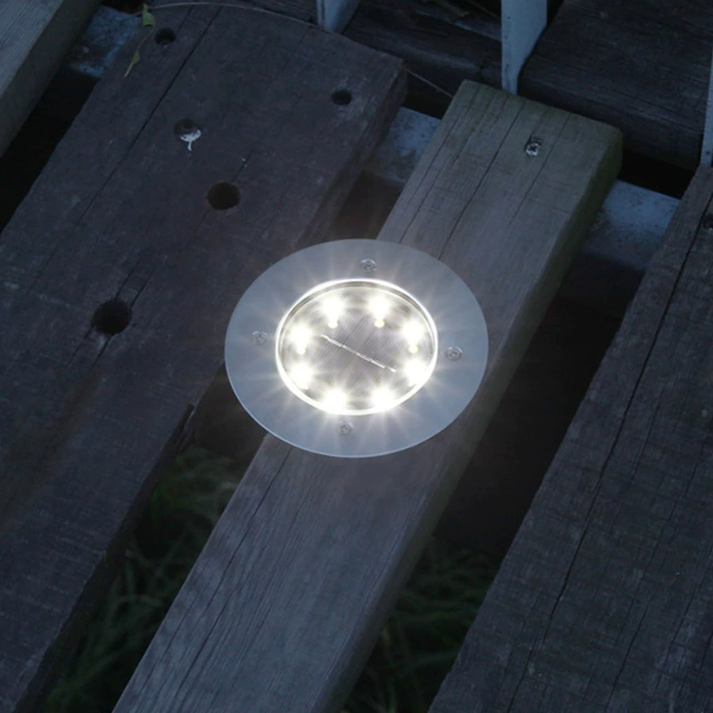 LED lamp solar-powered for cemetery, garden lights