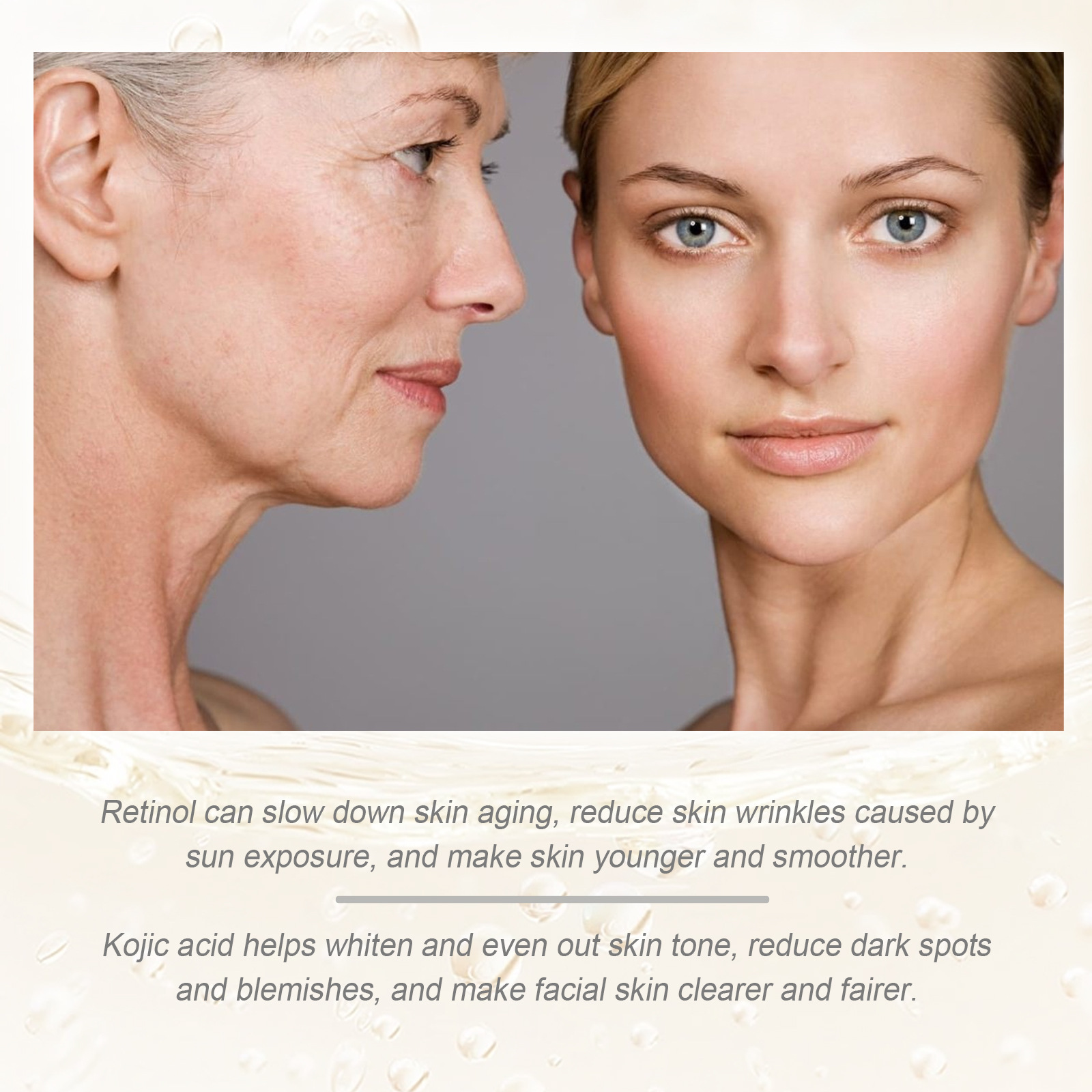Jayswing Retinol Lightens Spots Wrinkles, Helps to Firmen, Moisturize and Anti aging face cream_voghion.com
